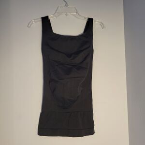 Blanqi Everyday Maternity Belly Support Tank Top Black Size Small Nylon Spandex